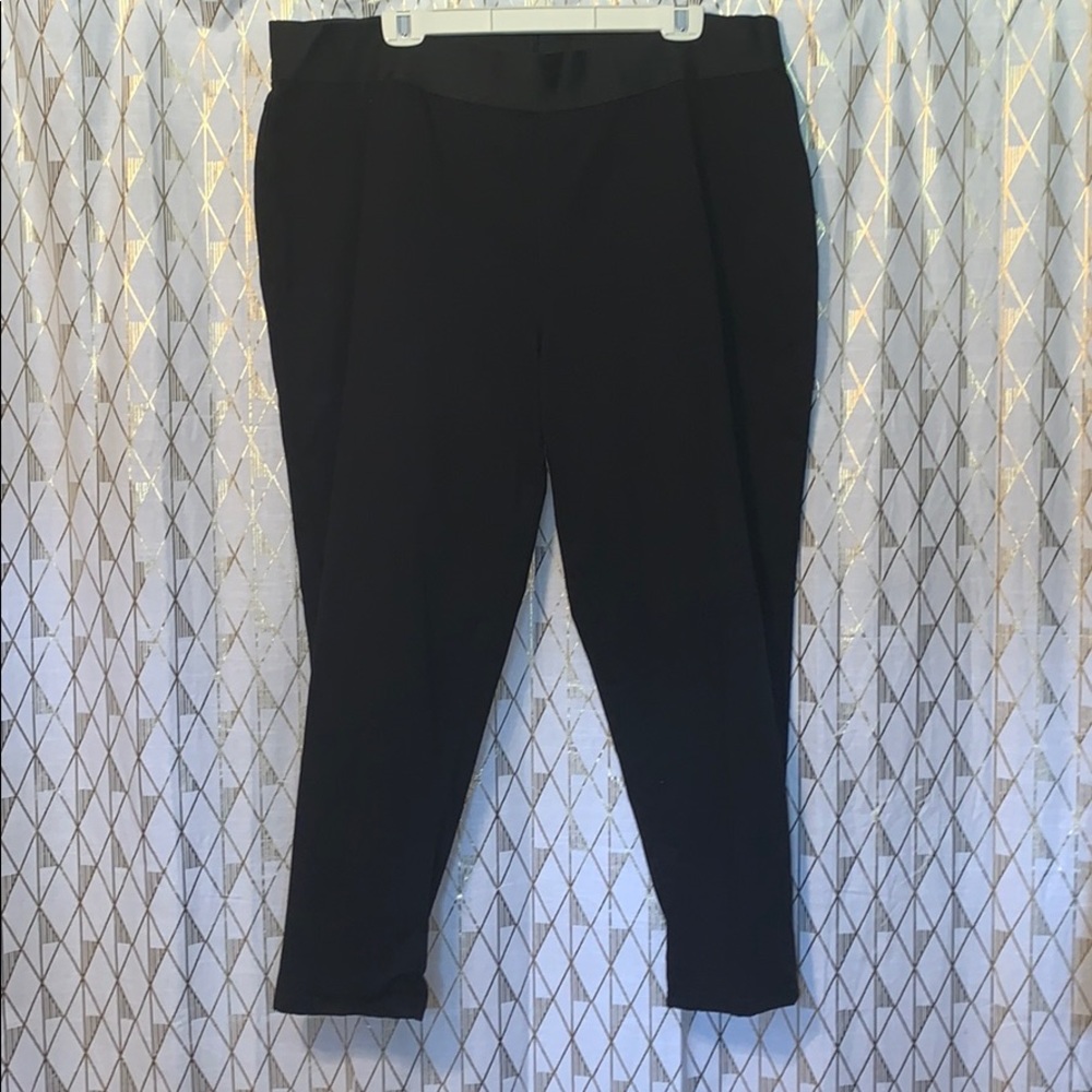 Stretch black denim